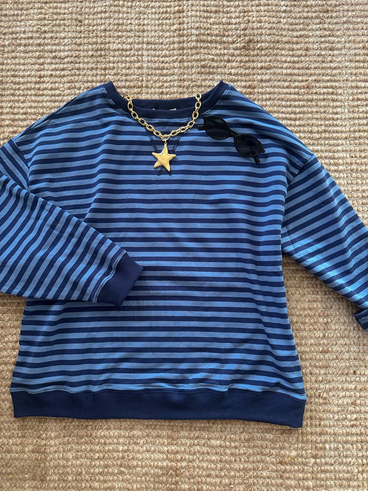 Dakota Striped Long Sleeve Top