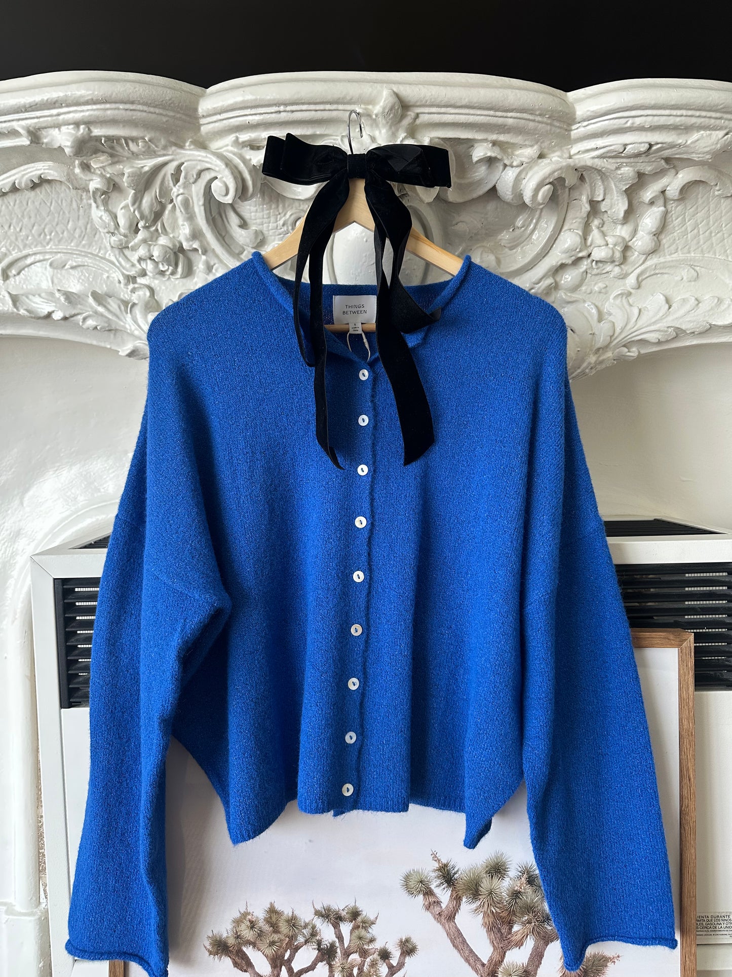 Glory Grace Cardigan || Blueberry