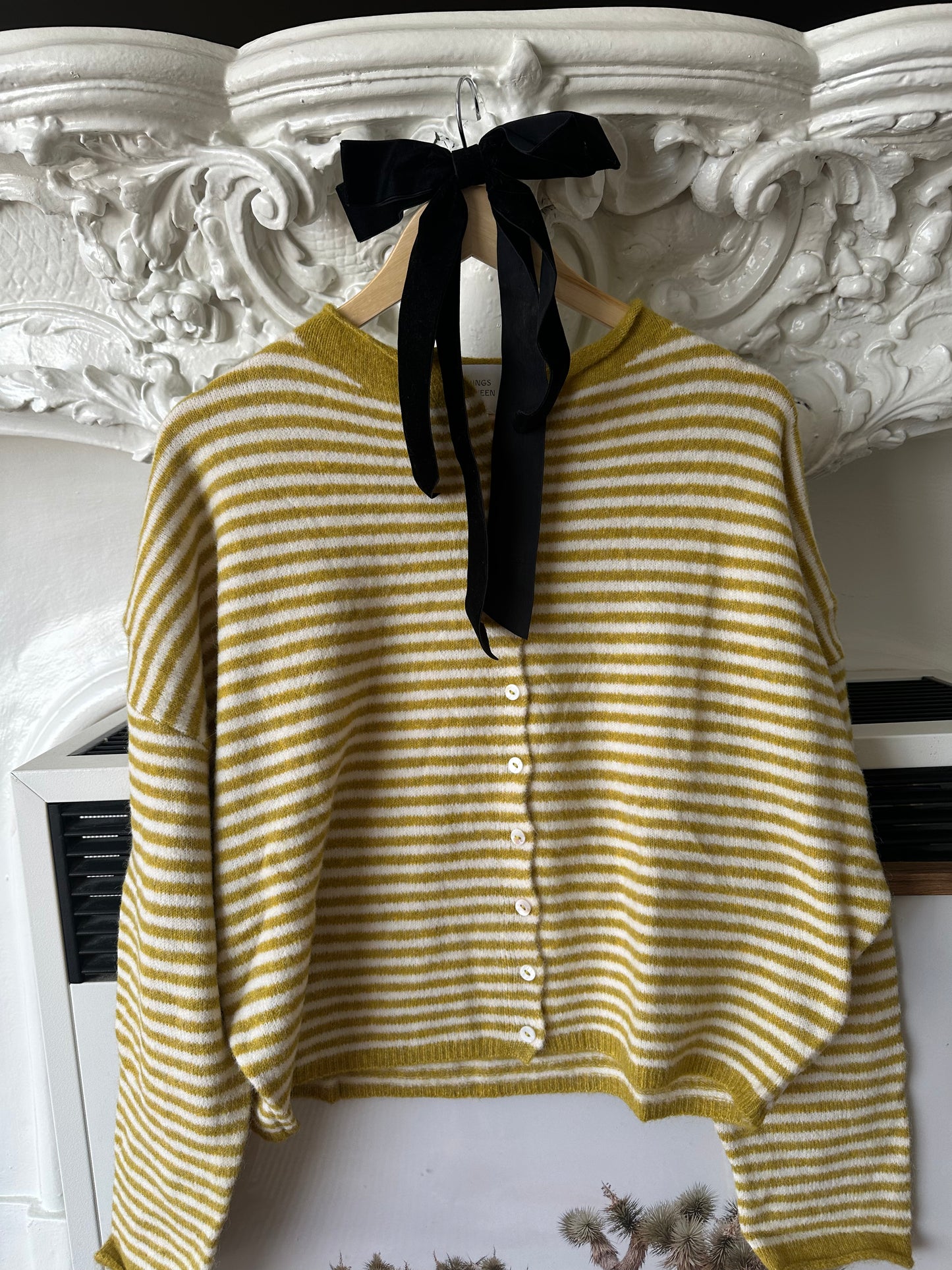 Glory Grace Cardigan || Dijon Mustard