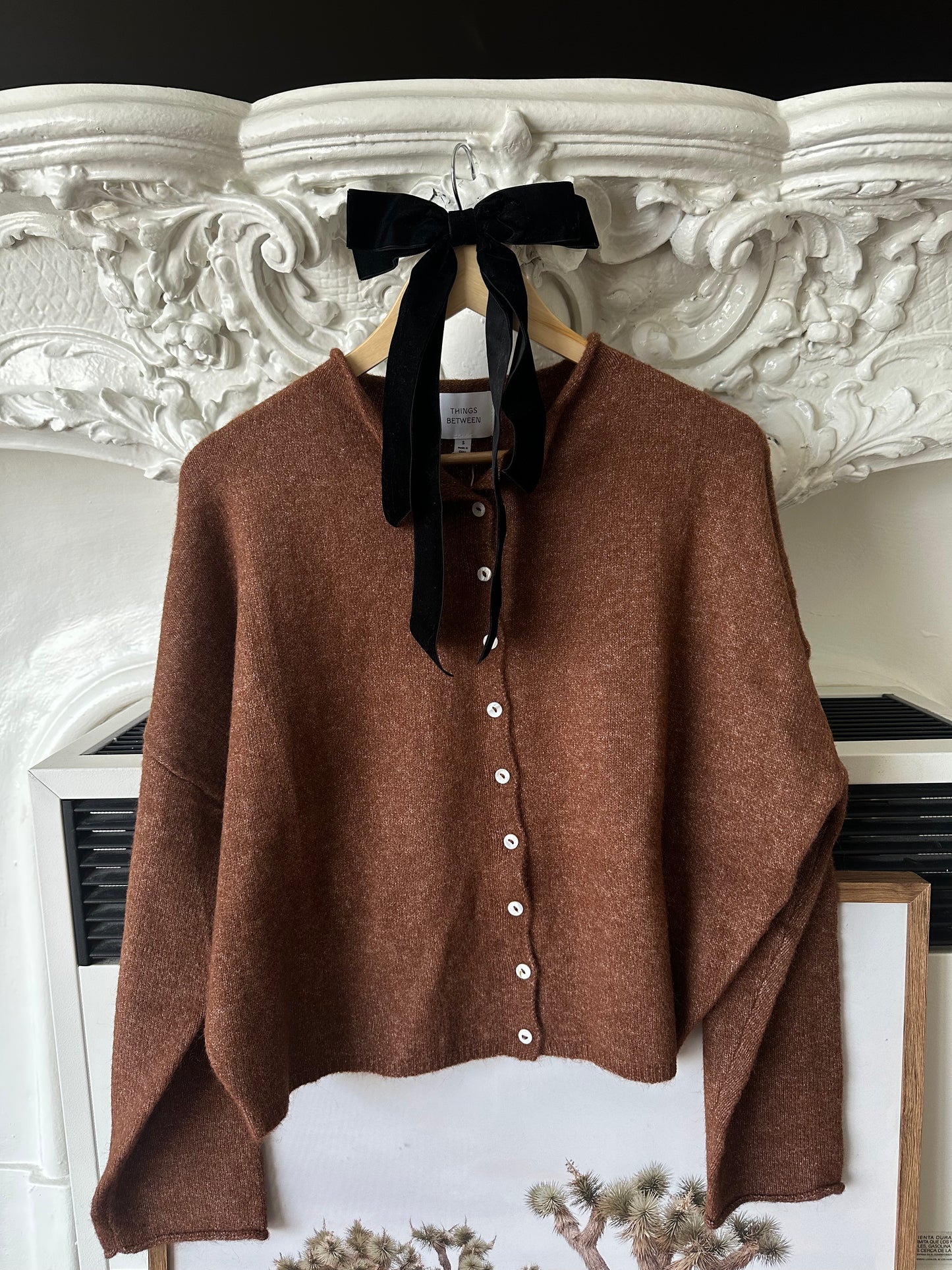 Glory Grace Cardigan || Chocolate