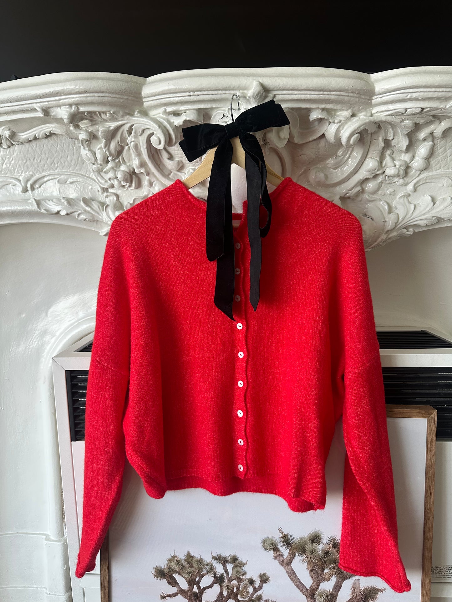 Glory Grace Cardi || Poinsettia