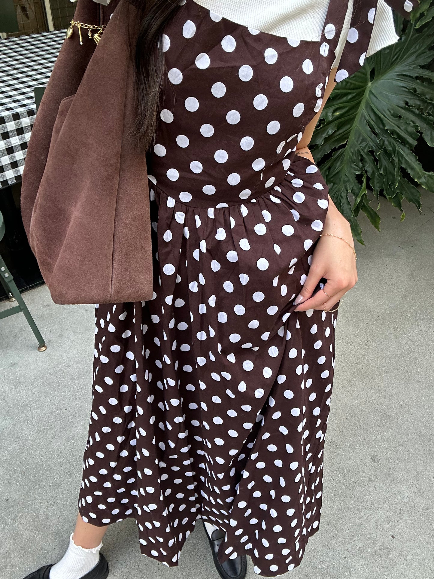 Josie Polka Dot Maxi Dress