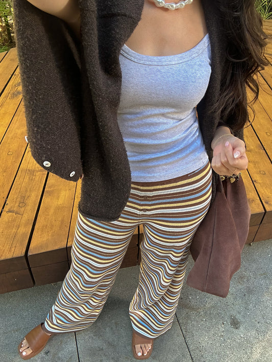 Choco Nana Striped Pants