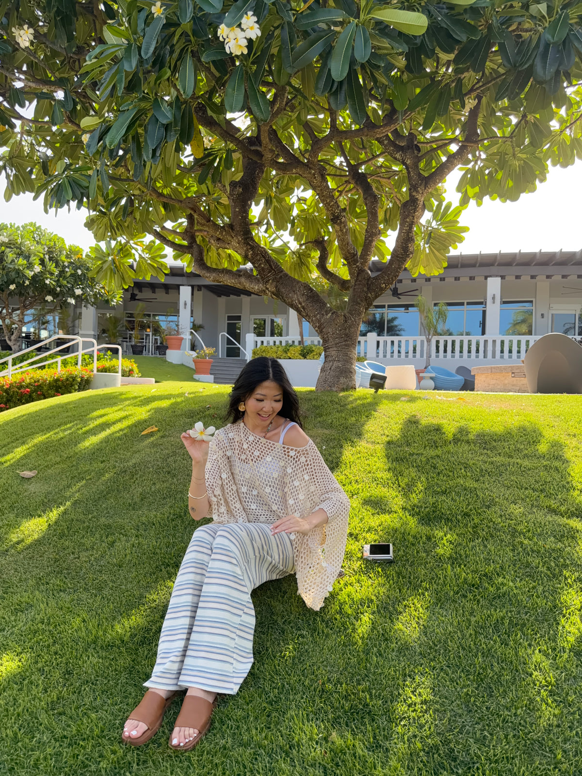 Coconut Water Striped Pants