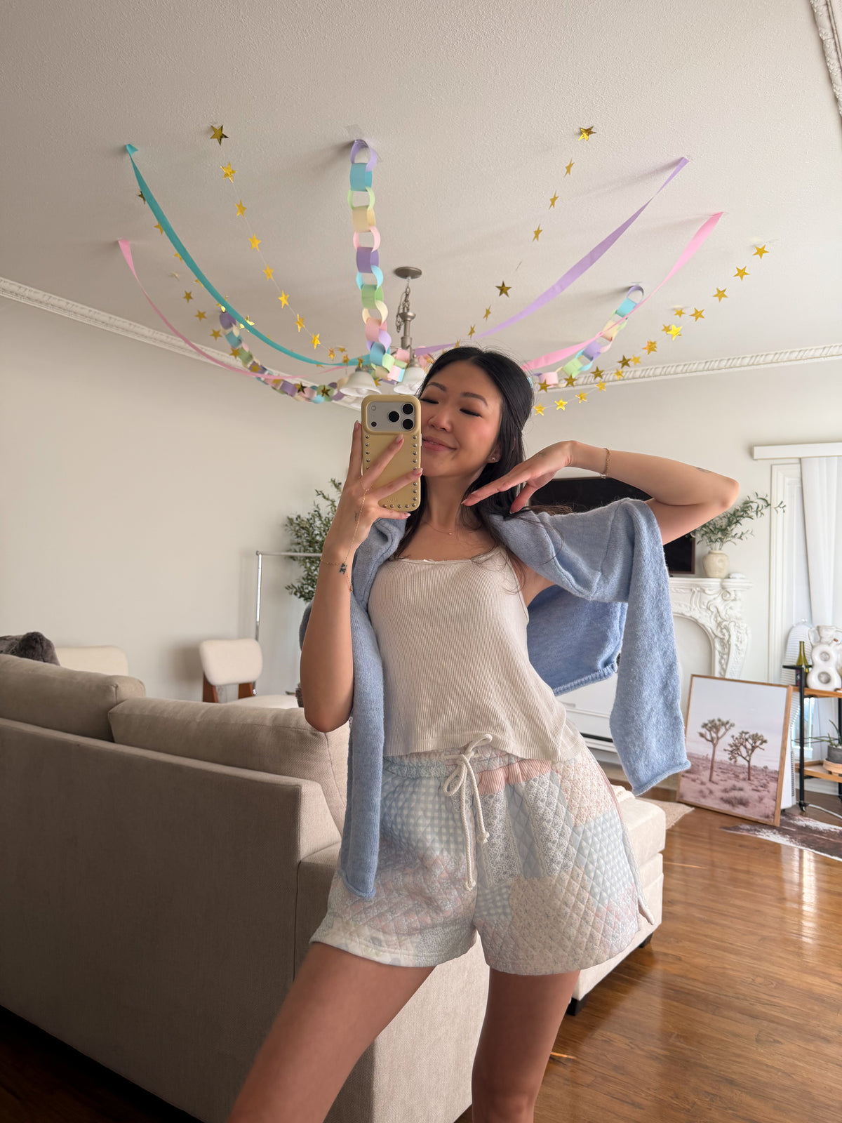 Meadow Quilted Shorts