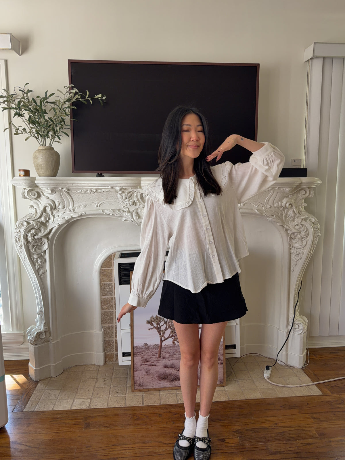 Eloise Peter Pan Blouse