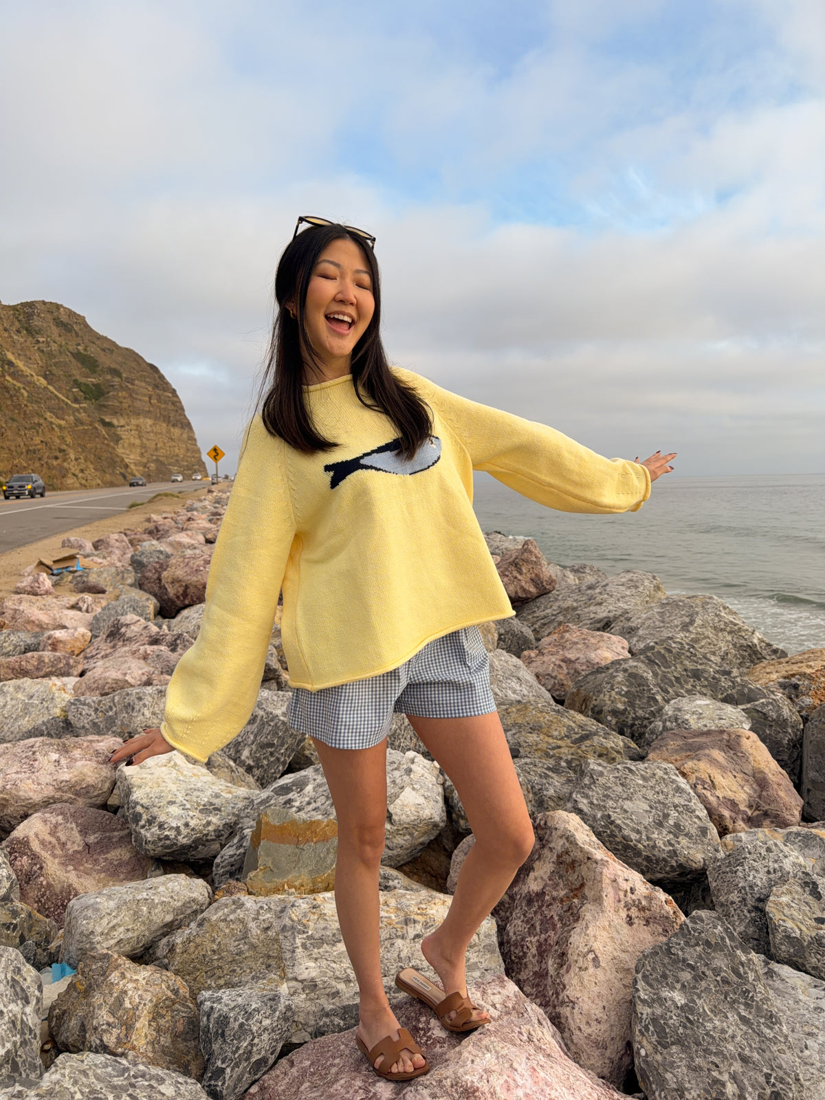 Catch of the Day Knit || Lemon