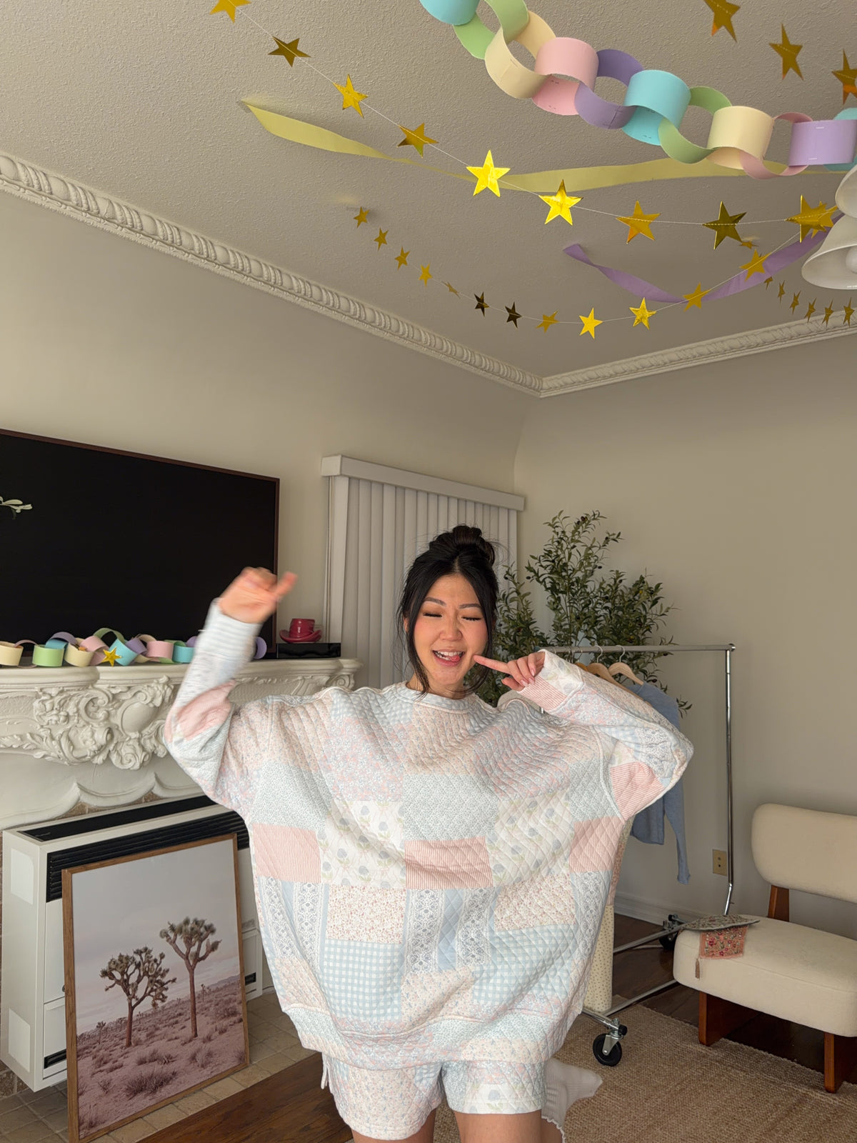 Meadow Quilted Pullover