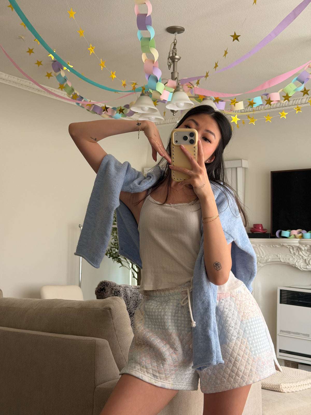 Meadow Quilted Shorts