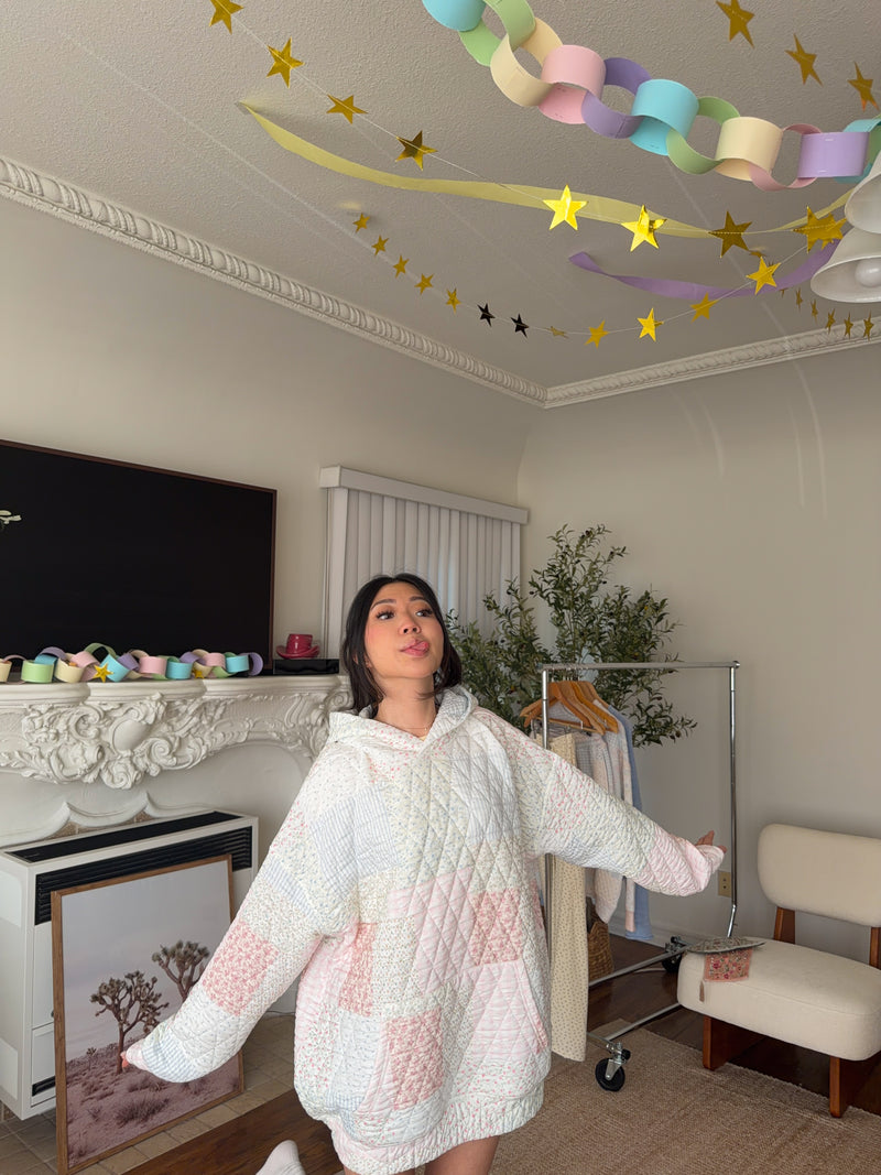 Primrose Quilted Hoodie