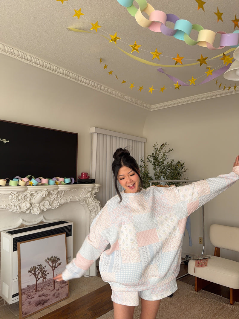 Meadow Quilted Pullover