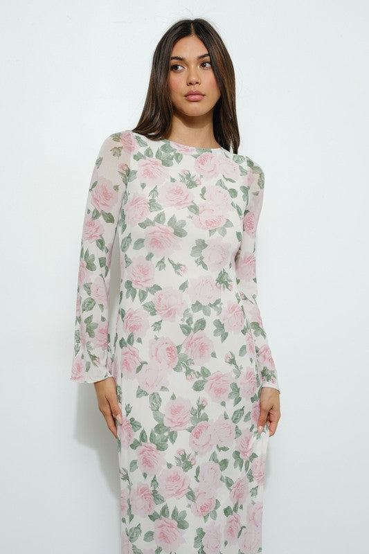 Liza Floral Maxi Dress