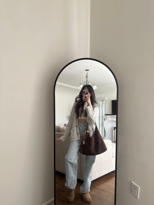 Gina Fisherman Chunky Knit Cardi