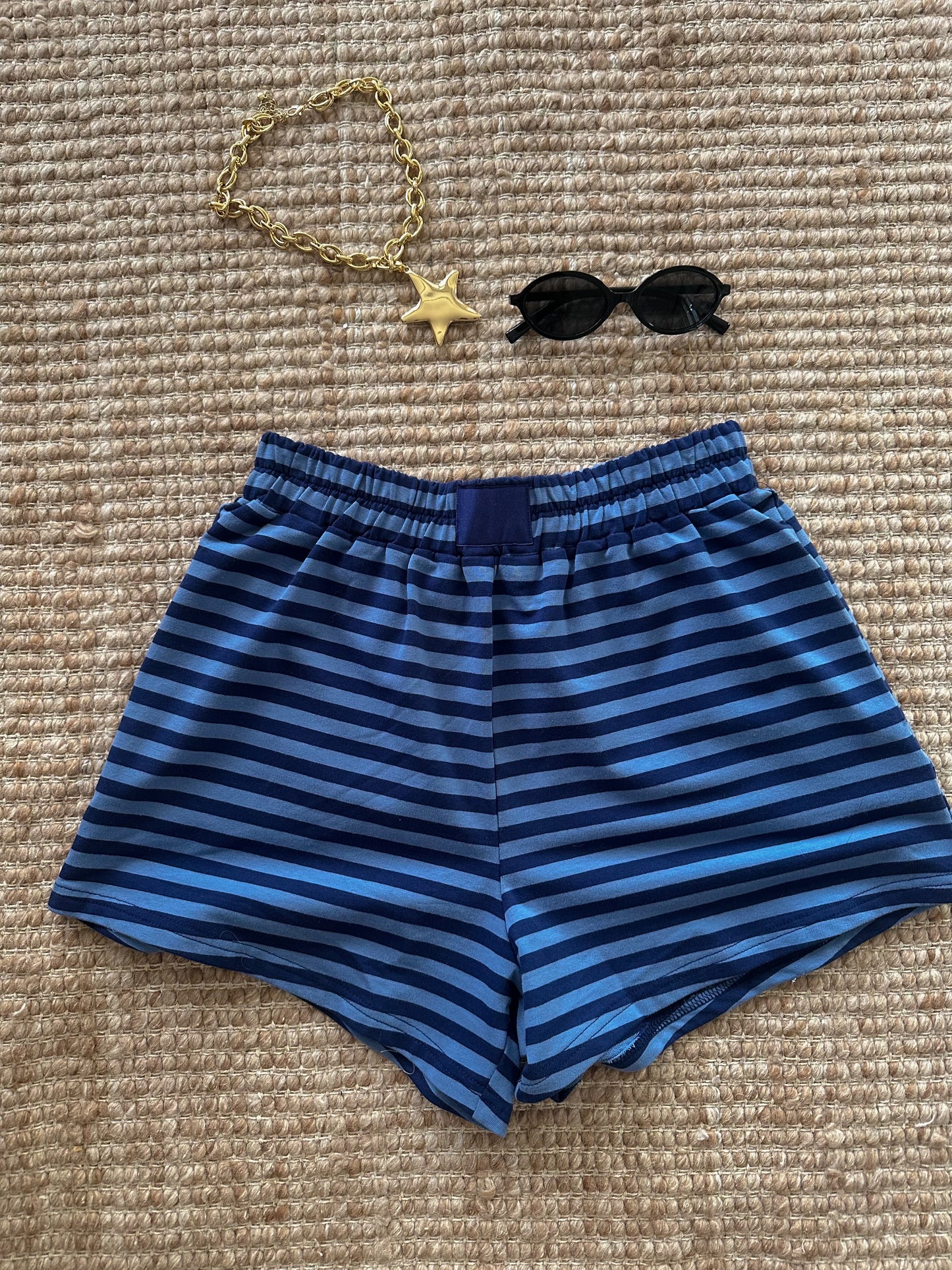 Dakota Striped Lounge Shorts