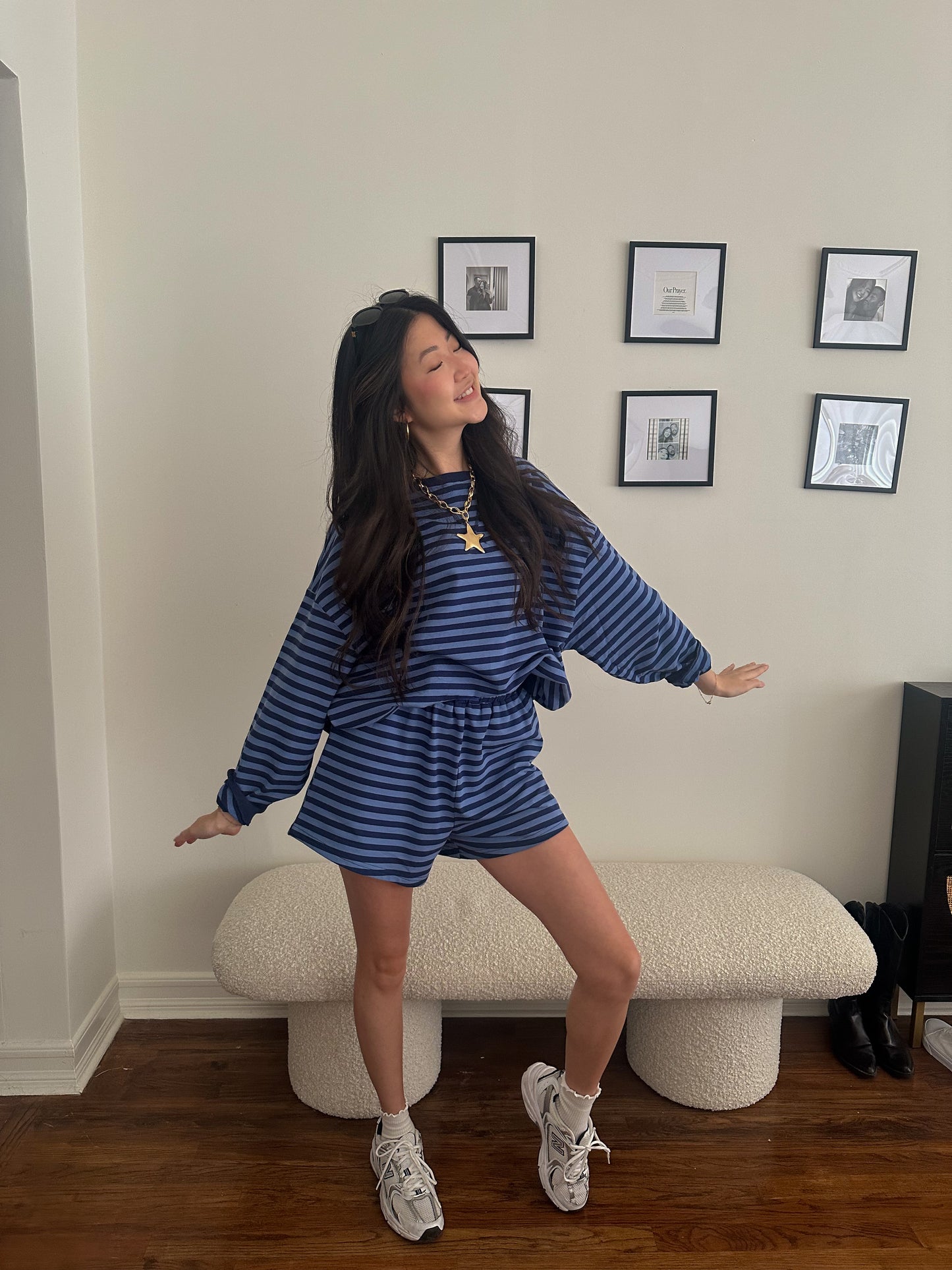 Dakota Striped Lounge Set