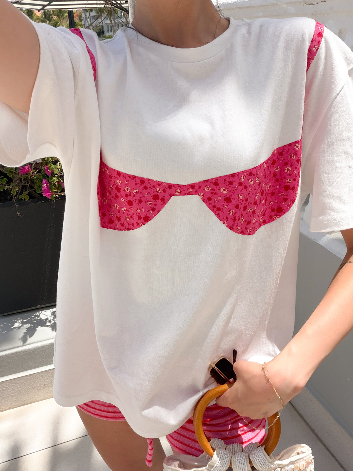 Pink Kini Top