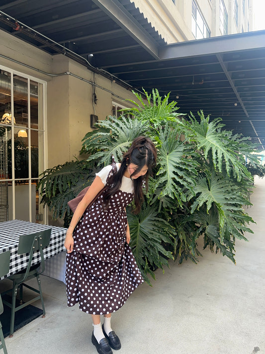Josie Polka Dot Maxi Dress