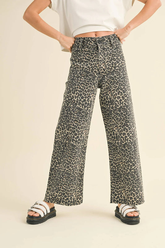 Roxy Leopard Print Pants