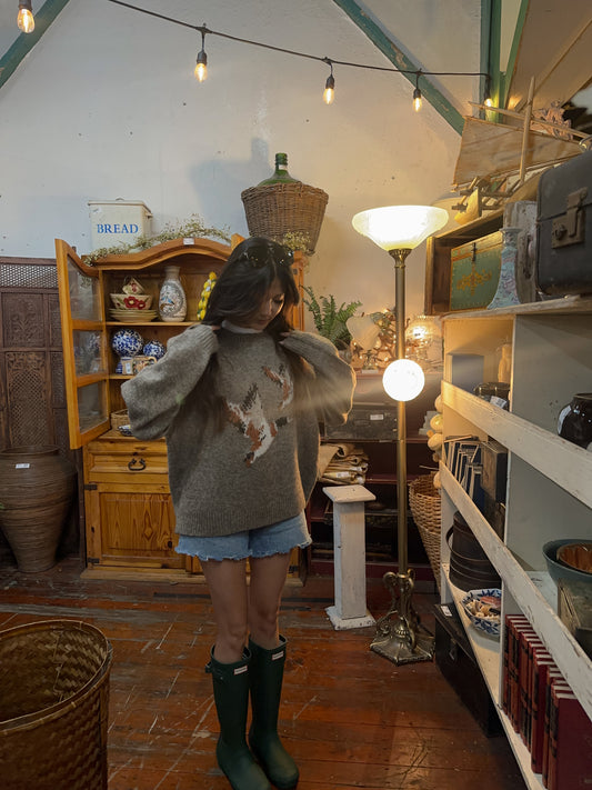 Kendall Flying Duck Knit Pullover