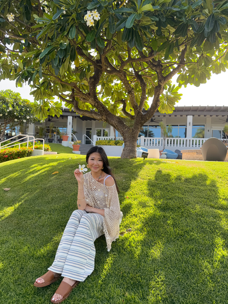 Coconut Water Striped Pants