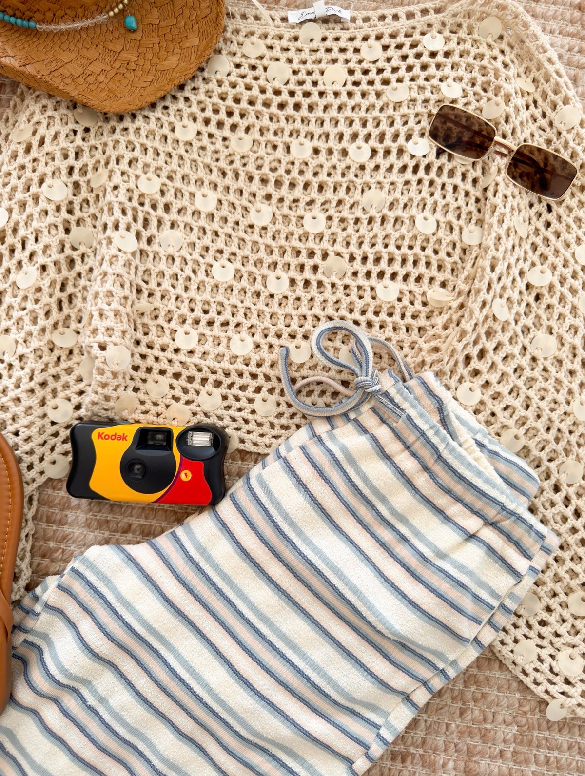 Coconut Water Striped Pants
