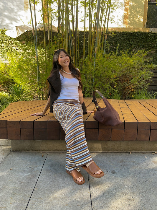 Choco Nana Striped Pants