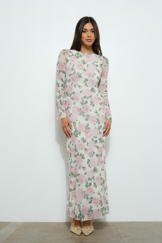 Liza Floral Maxi Dress